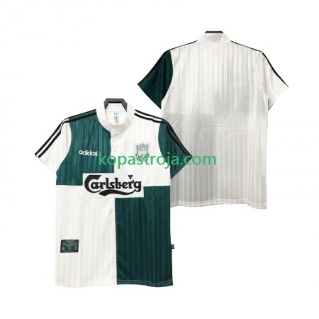 Billiga Fotbollströjor Liverpool 1995 Retro Borta tröja 1996 Kortärmad
